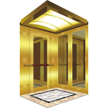 Пассажирский лифт машинной комнаты с роскошным автомобильным оформлением для лифтов China for Suites